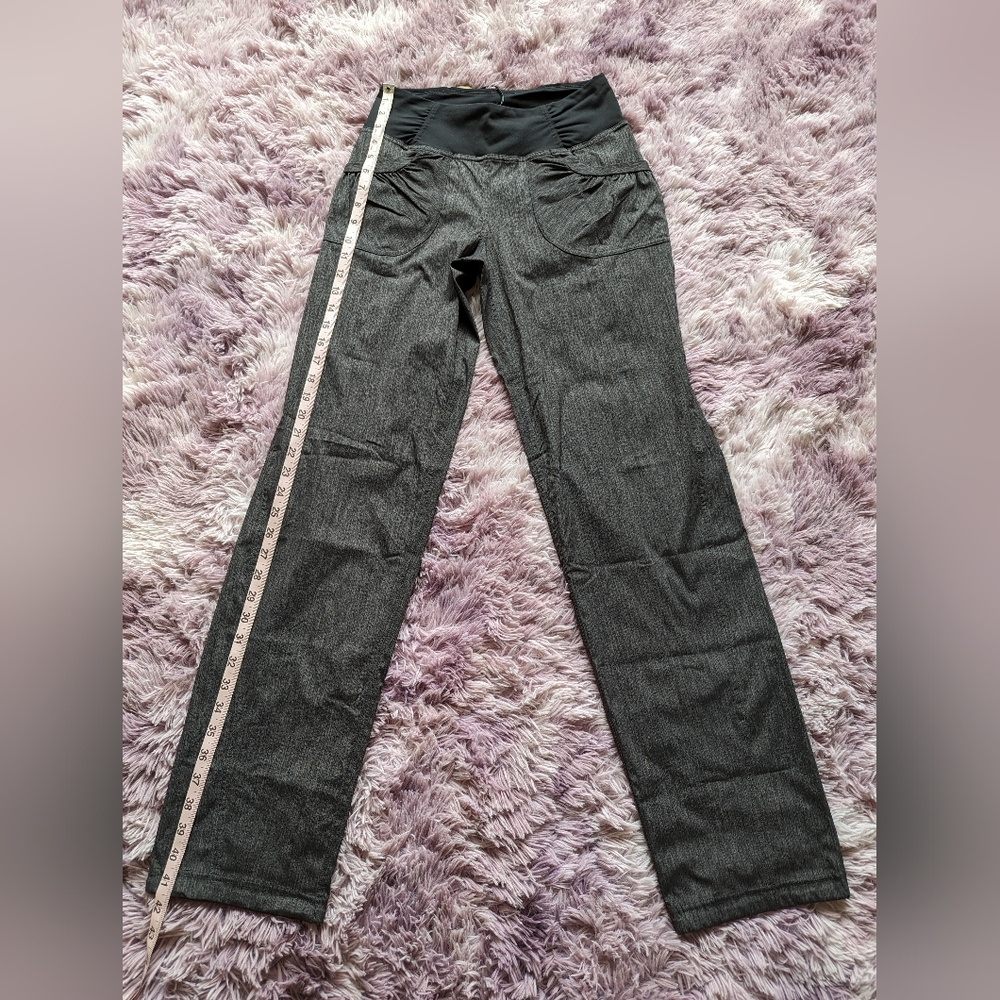 Prana Summit Pant Regular Inseam Charcoal Heather Performance Pant size Small - Picture 12 of 13